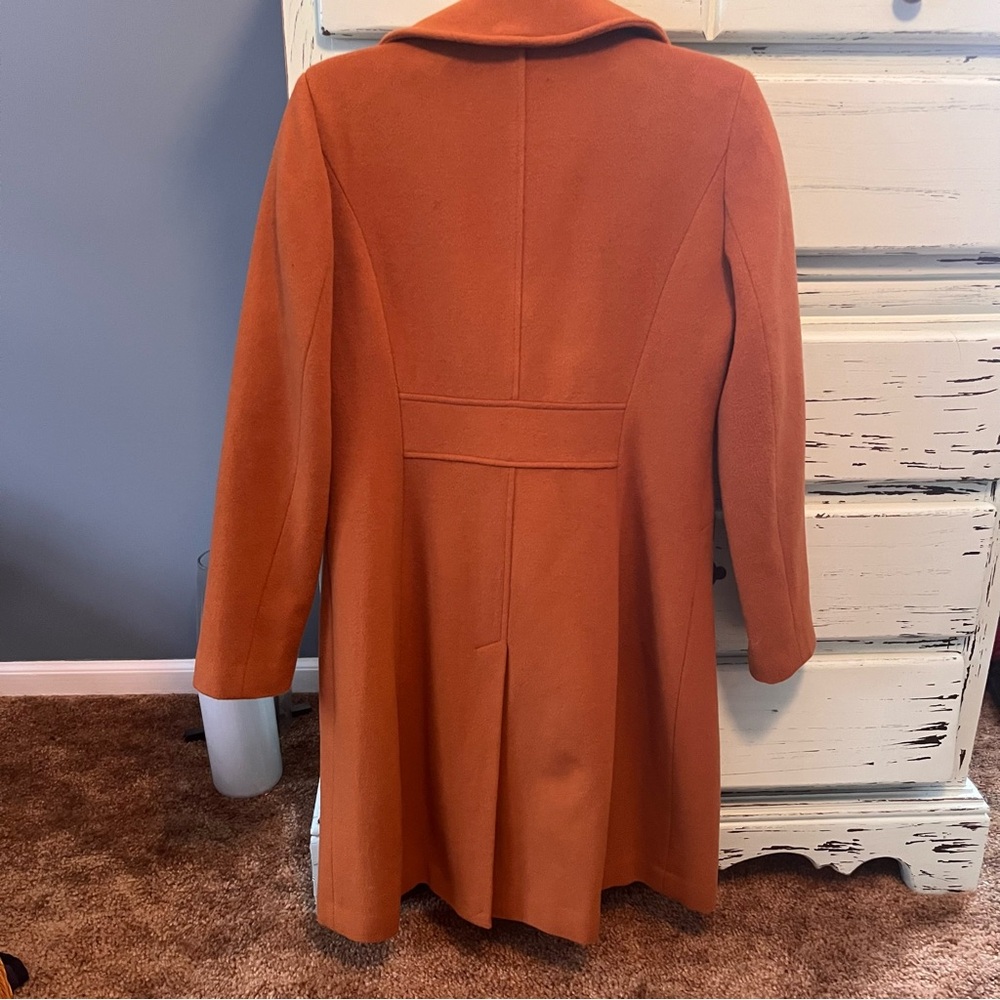 Sam Edelman Double-Breasted Rust Colored Wool Ble… - image 4